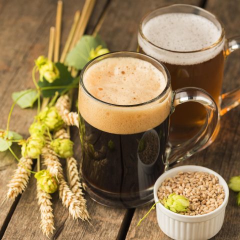 Beer and amphora